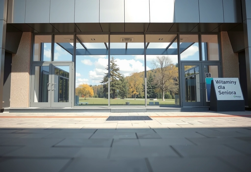 Biuro Witaminydlaseniorapro w nowoczesnym budynku