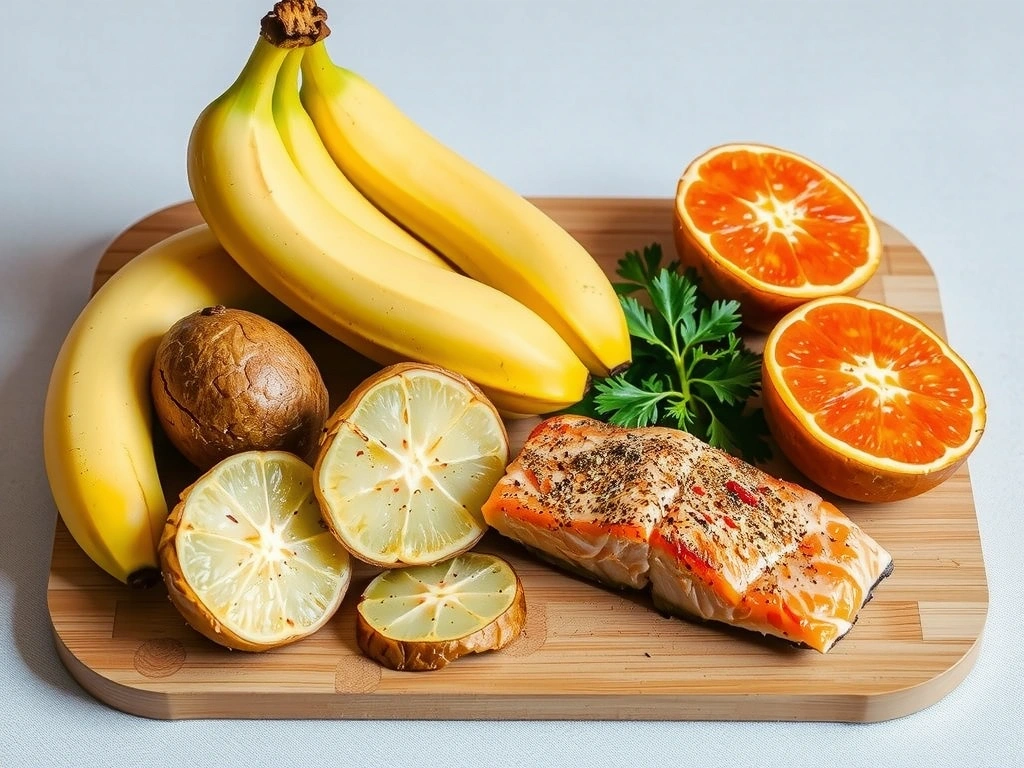 Banany, ziemniaki i łosoś, źródła pirydoksyny